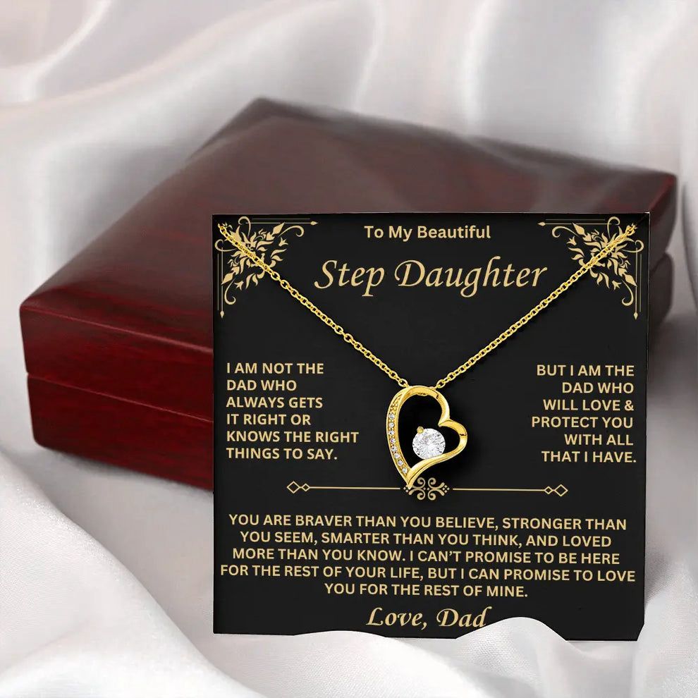 To My Step Daughter – A Heart of Love from Dad