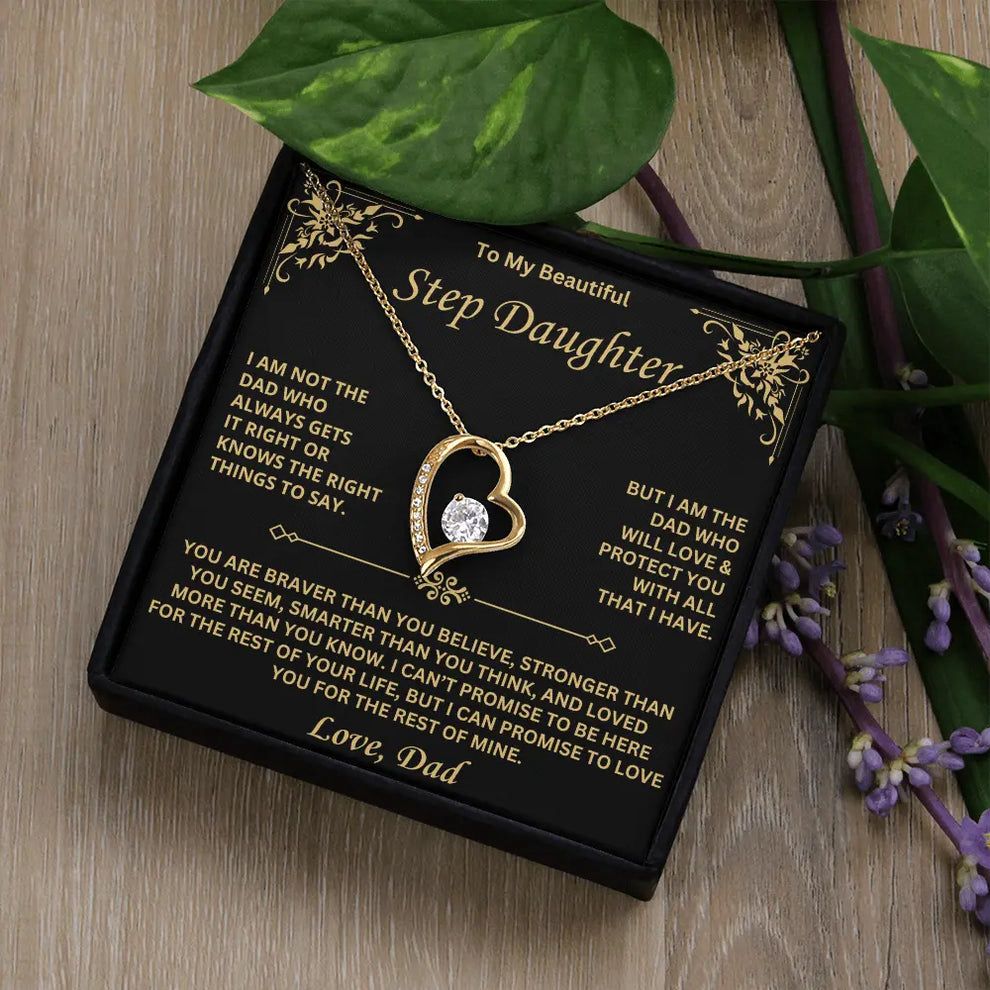 To My Step Daughter – A Heart of Love from Dad