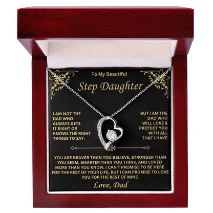 To My Step Daughter – A Heart of Love from Dad