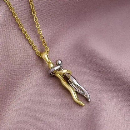 Hug Necklace + FREE Message Card & Gift Box