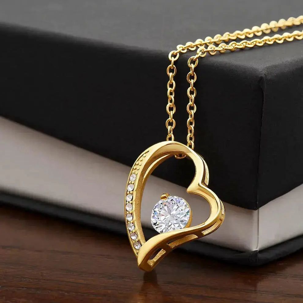 To My Wife – Forever Love Heart Necklace