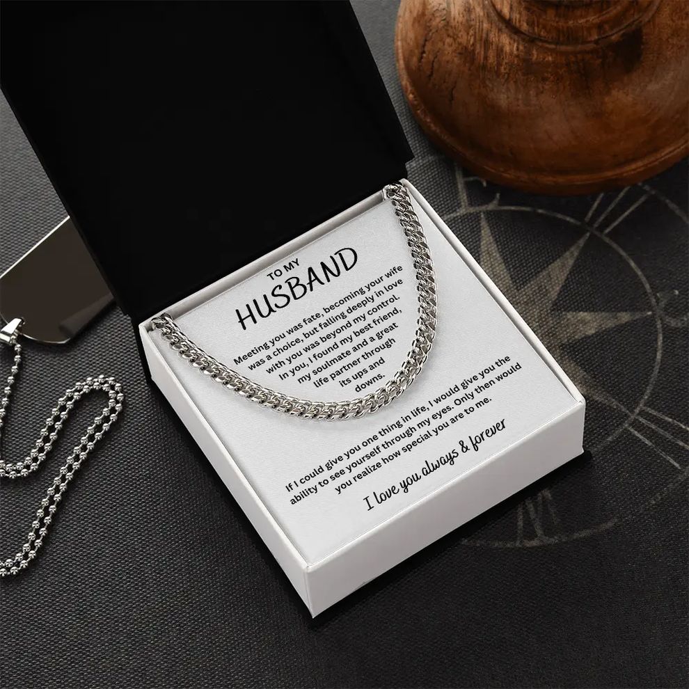 To My Husband - I Love You Always and Forever Chain
